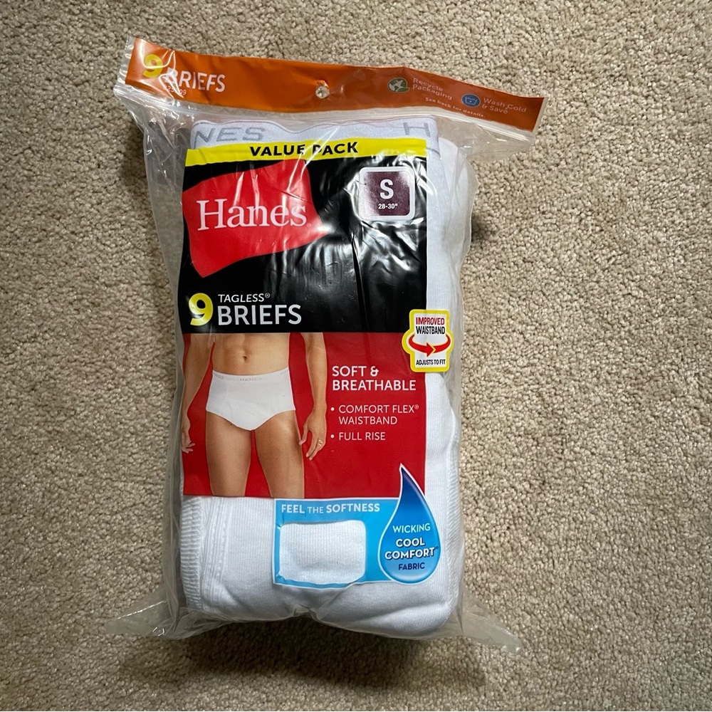 white cotton briefs